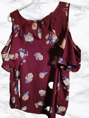 Cold-Shoulder Blouse